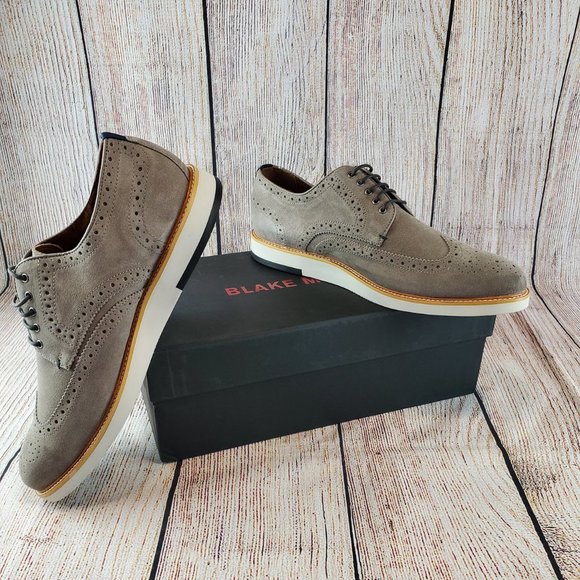 Blake Mckay Carson Wingtip Oxford Gray 
